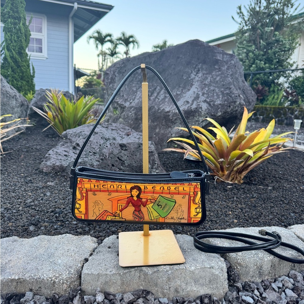 Henri Bendel “Fifth Ave” Art Print Shoulder Bag